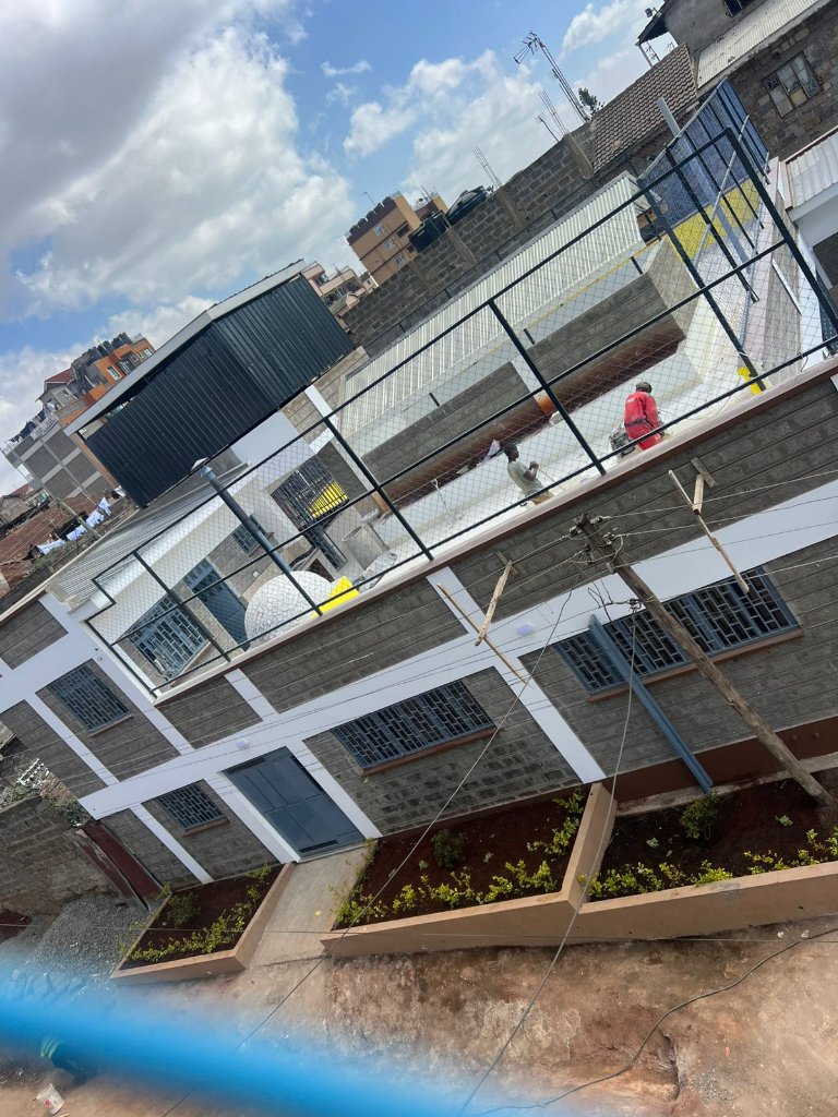 Solar installation works by a Chaschase Enterprise technician